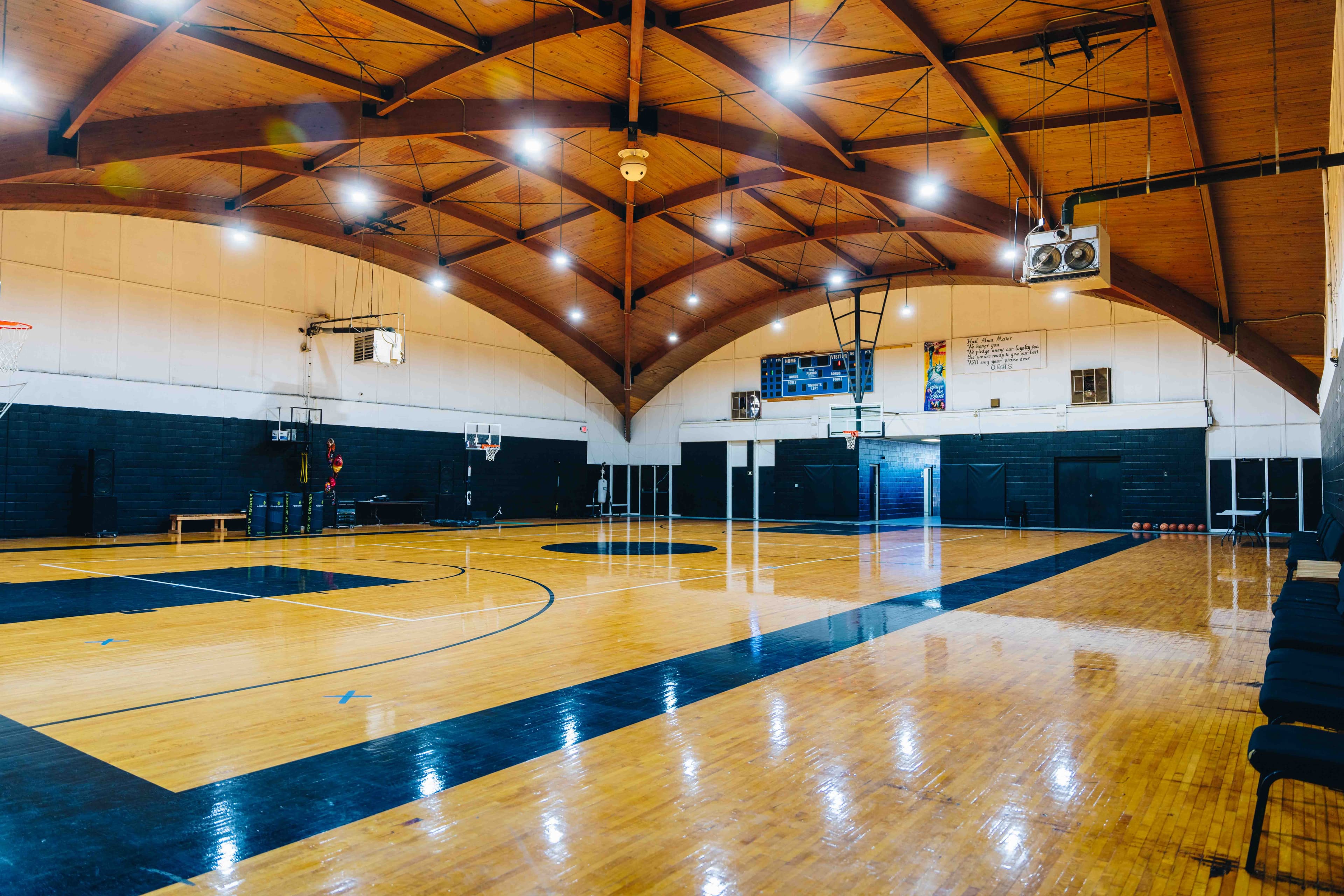 Fitness room with exercise equipment at Natural State Recovery Centers